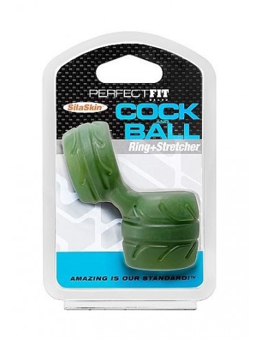 PERFECT FIT BRAND - SILASKIN COCK & BALL GREEN