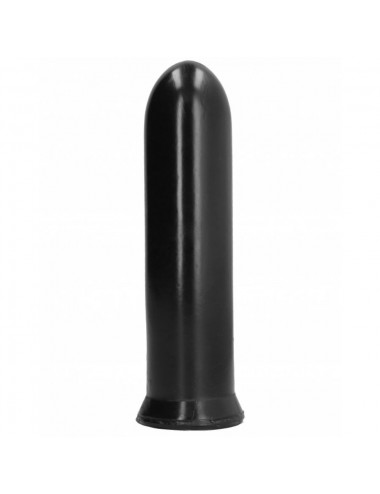 GANZ SCHWARZER DILDO 19CM