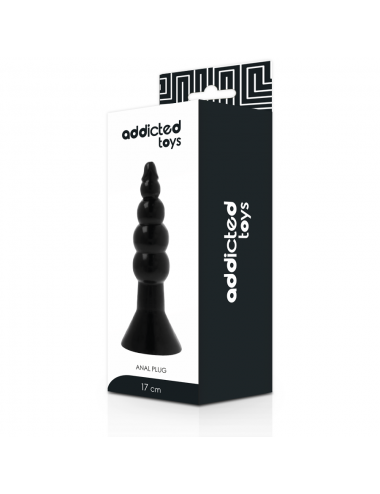 ADDICTED TOYS ANAL PLUG 17CM SCHWARZ