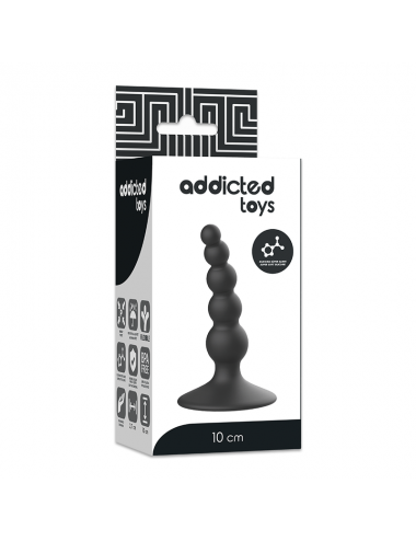 ADDICTED TOYS ANAL SEXUELLER PLUG 10CM SCHWARZ