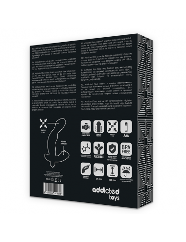 ADDICTED TOYS - ANALSTIMULATOR PROSTATA REALISTISCHER P-SPOT-VIBE AUS SILIKON