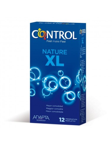 CONTROL ADAPTA NATURE XL CONDOMS 12 UNITS