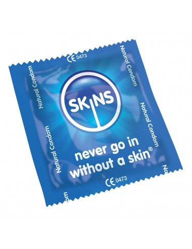 SKINS CONDOM NATURAL PACK 12