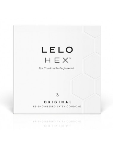 LELO HEX PRESERVATIVE BOX 3 EINHEITEN