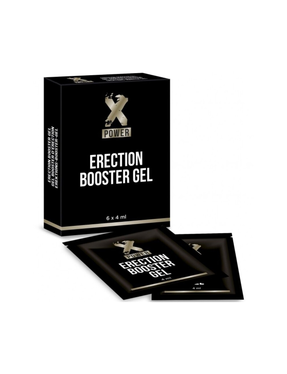 XPOWER ERECTION BOOSTER GEL 6 X 4 ML