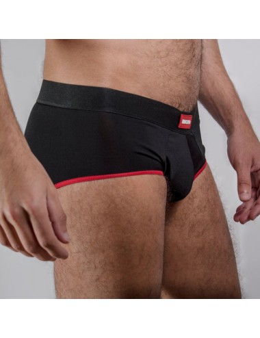 MACHO MS24R CALZONCILLO BRIEF DARK RED M