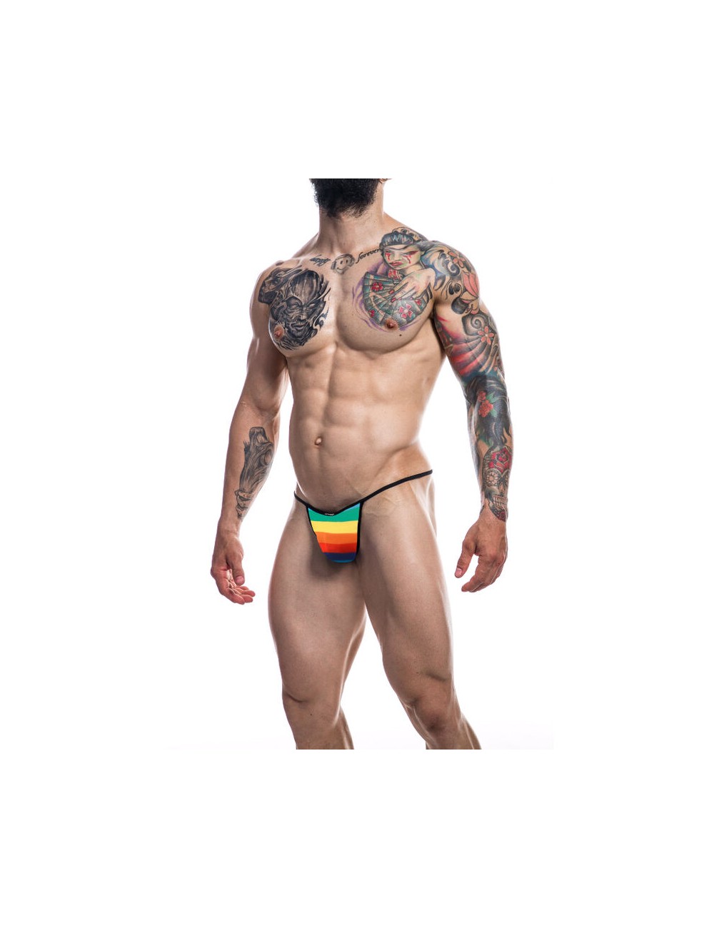 CUT4MEN - BRIEFKINI REGENBOGEN L