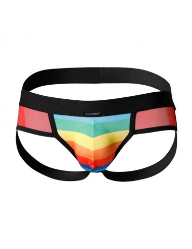 CUT4MEN - JOCKSTRAP REGENBOGEN XL