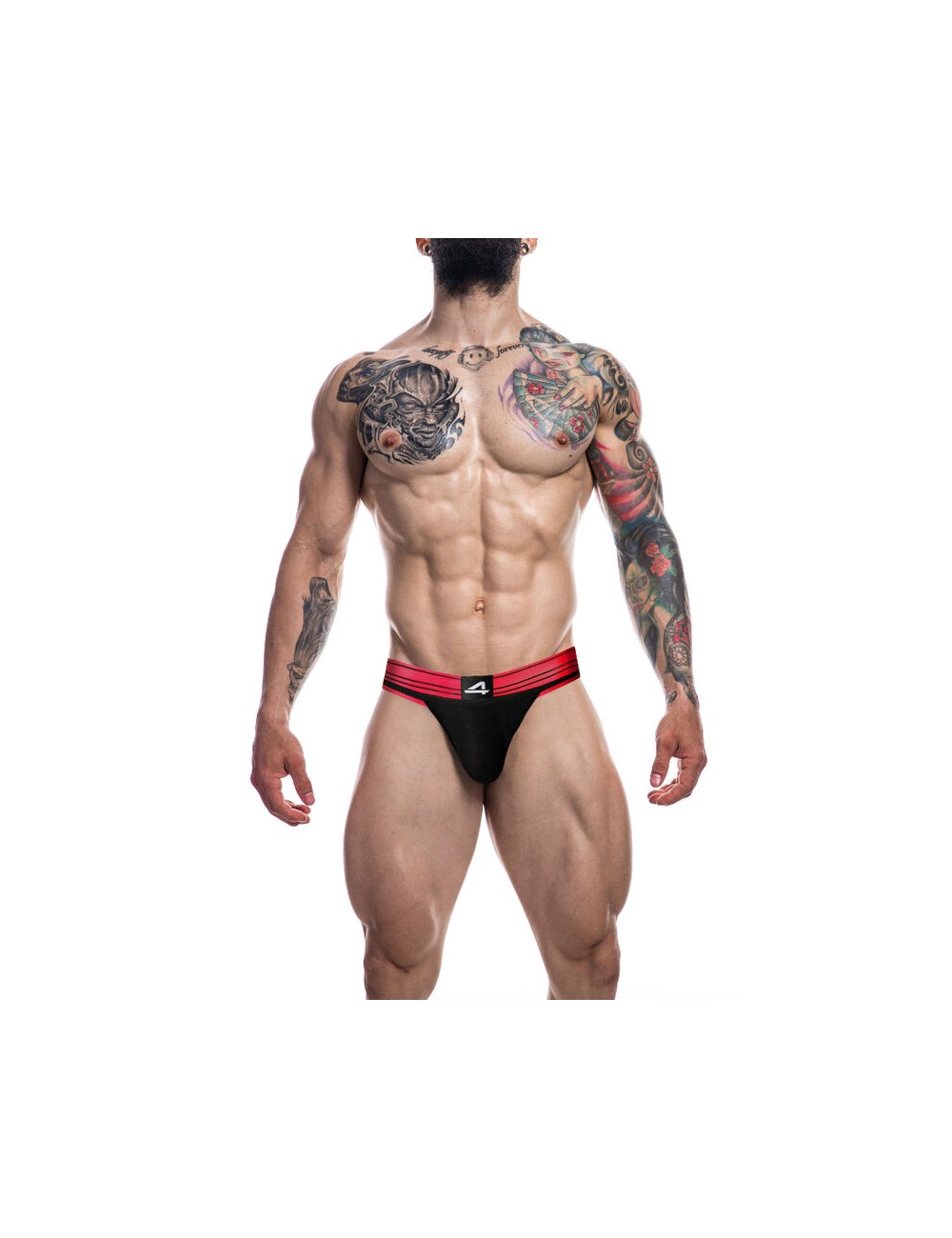 CUT4MEN - JOCKSTRAP RUGBY ROT M CUT4MEN - JOCKSTRAP RUGBY ROT M
