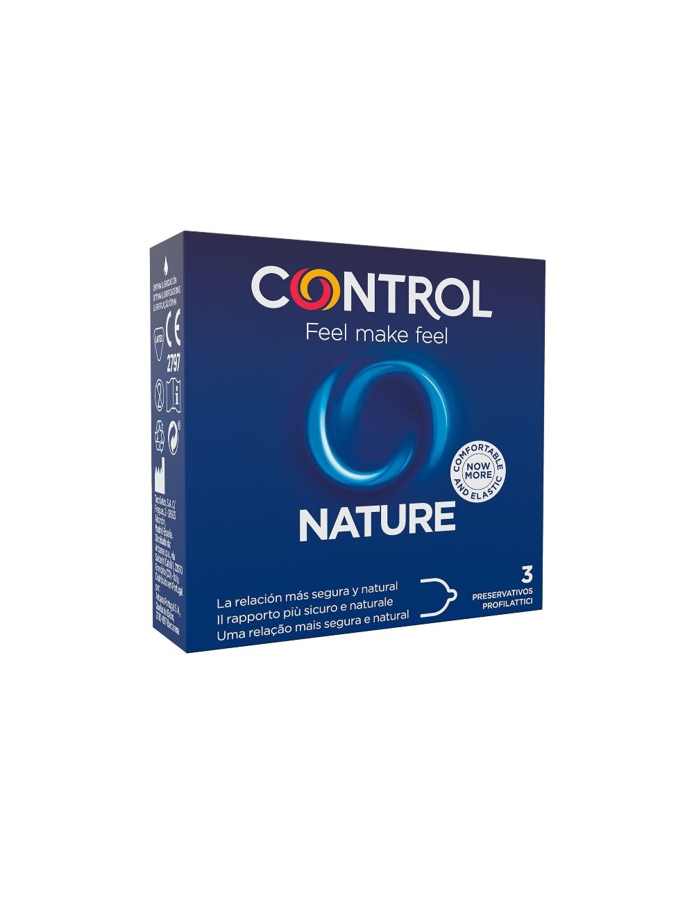 CONTROL ADAPTA NATURE CONDOMS 3 UNITS