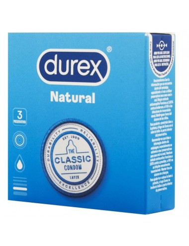 DUREX NATURAL CLASSIC  3 UNITS