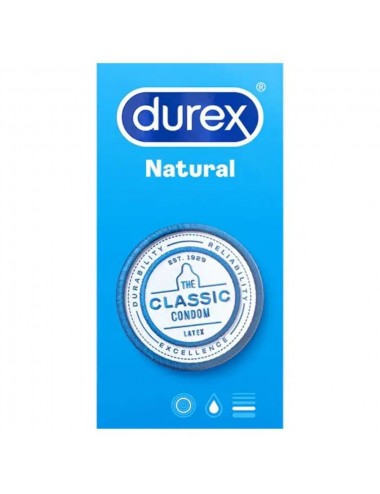 DUREX NATURAL CLASSIC 6 EINHEITEN
