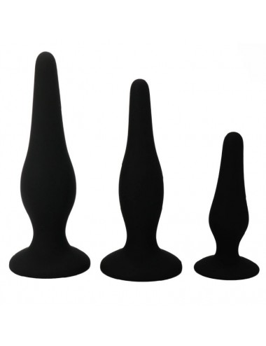 PRETTY BOTTOM - ANAL KIT SILICONE PLUGS FÜR ANFÄNGER