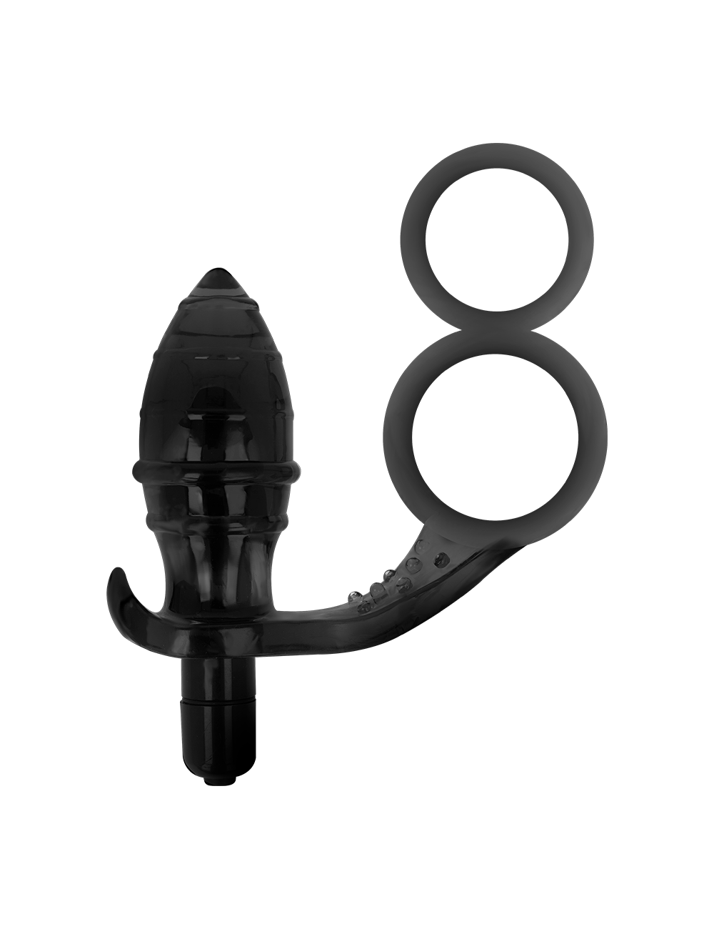 ADDICTED TOYS ANAL PLUG MIT DOPPELTEM SCHWARZEN RING ADDICTED TOYS ANAL PLUG MIT DOPPELTEM SCHWARZEN RING