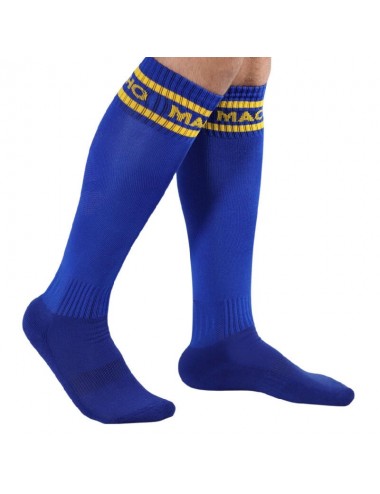 MACHO CALCETINES LARGOS TALLA UNICA AZUL