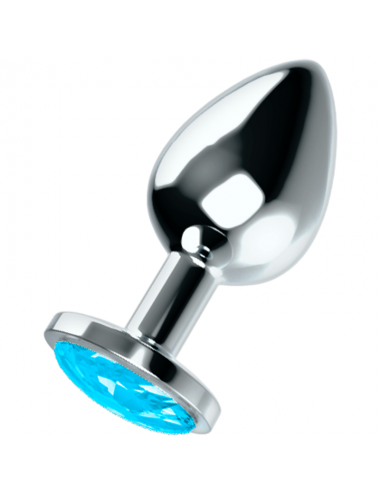 OHMAMA ANAL PLUG METALL - BLAU L