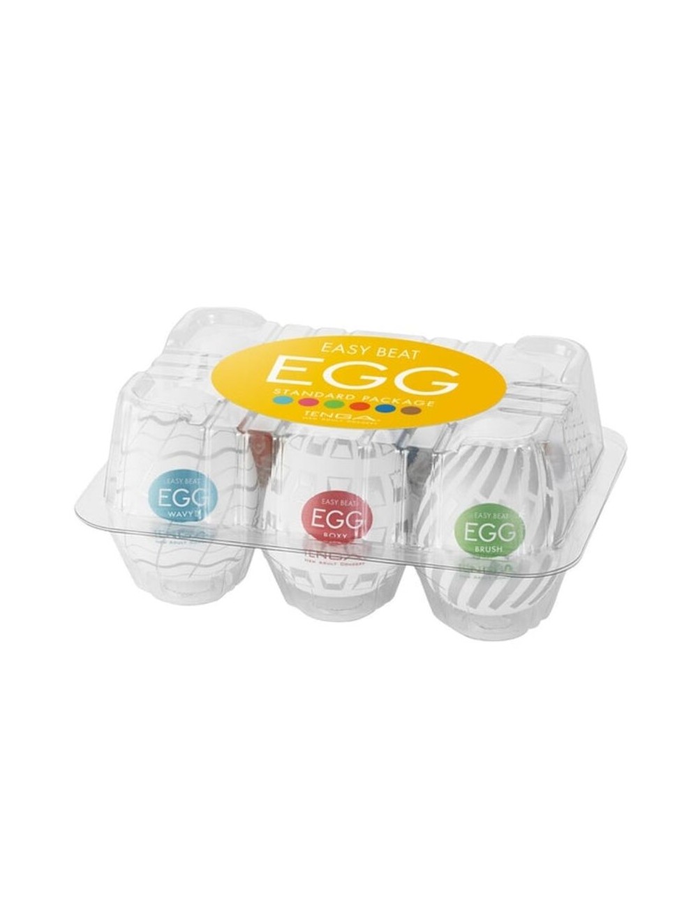 TENGA EASY BEAT 6 PACK STROKER EIER TENGA EASY BEAT 6 PACK STROKER EIER