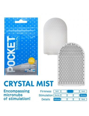 TENGA CRYSTAL MIST POCKET STROKER