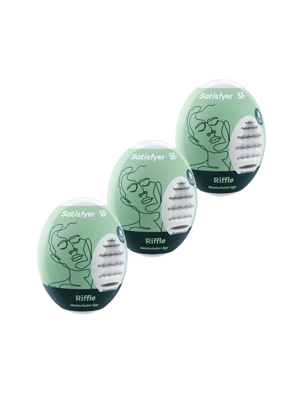 SATISFYER 3 MASTURBATOR-EIER - RIFFLE SATISFYER 3 MASTURBATOR-EIER - RIFFLE