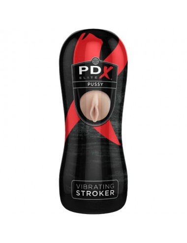 PDX ELITE VIBRIERENDER PUSSY STROKER