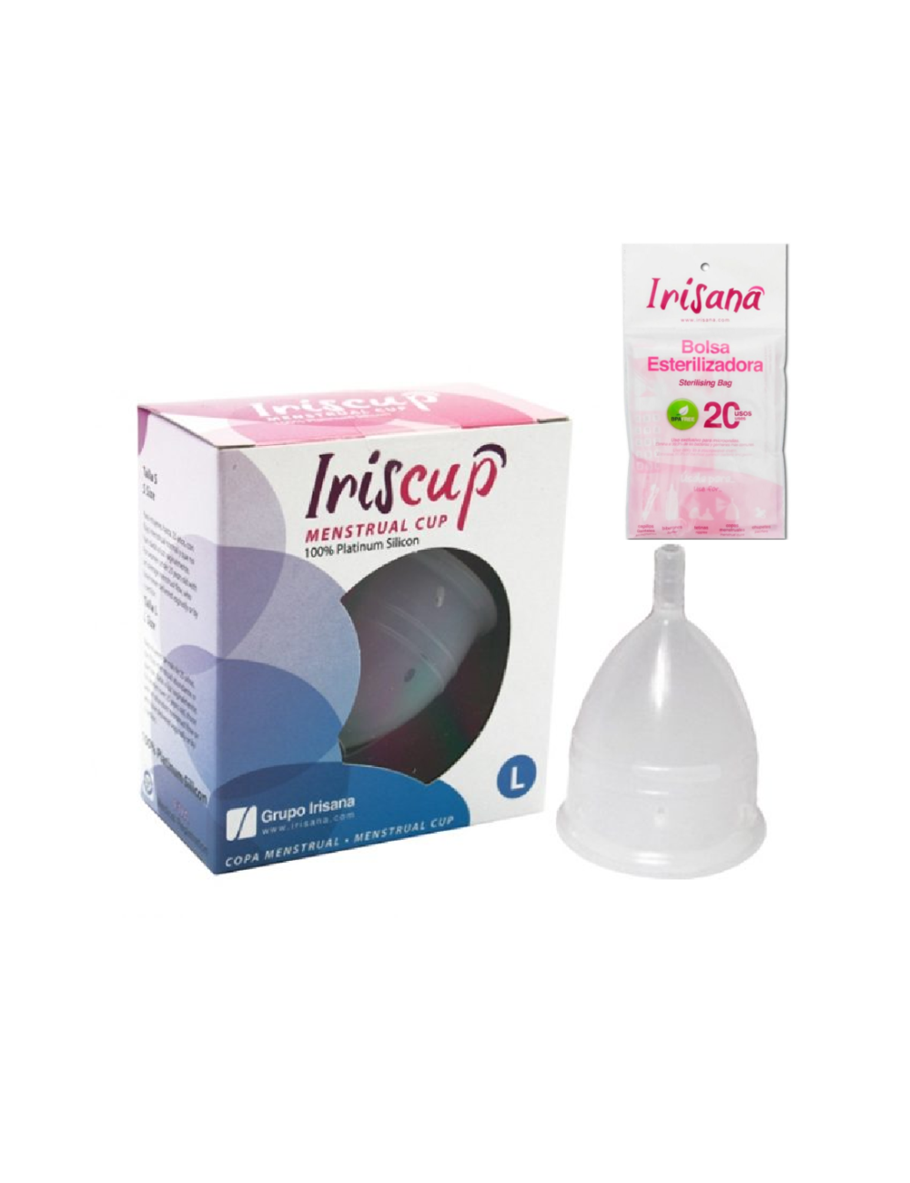 IRISCUP MENSTRUKATSSE GROSS PINK IRISCUP MENSTRUKATSSE GROSS PINK