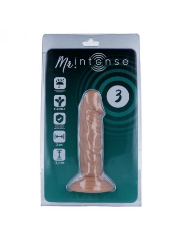 MR INTENSE 3 REALISTIC PENIS 16.2 -OR- 3CM