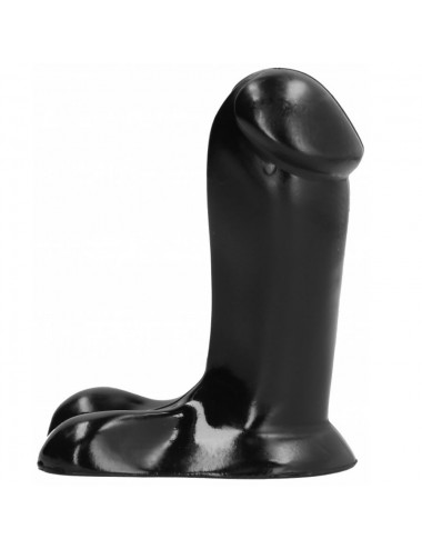 GANZ SCHWARZER DILDO REALISTISCH 14 CM