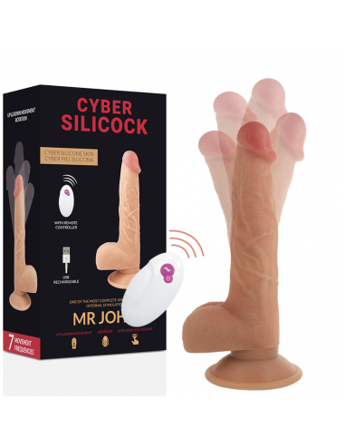 CYBER SILICOCK REALISTICO CONTROL REMOTO MR JOHN