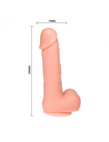 BAILE - REALISTISCHER DILDO DONG VIBRATION UND ROTATION 20 CM