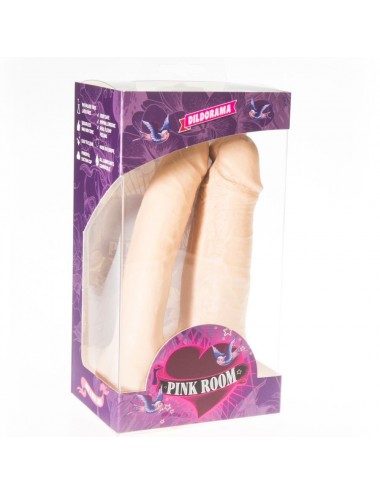 ROSA ZIMMER ARTHUS REALISTIC DOUBLE DILDO FLESH 17CM / 15.5CM