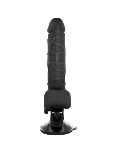 BASECOCK REALISTIC VIBRATOR FERNBEDIENUNG SCHWARZ 18.5CM