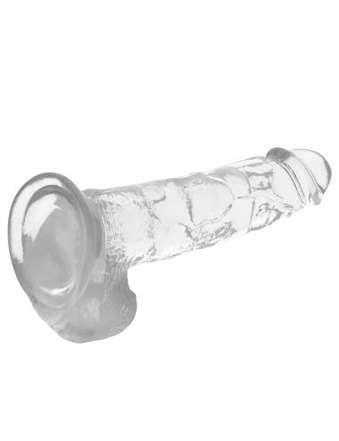 XRAY CLEAR DILDO REALISTA TRANSPARENTE 22CM X 4.6CM