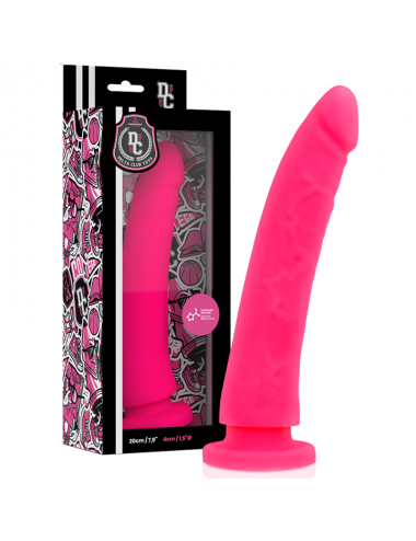 DELTA CLUB TOYS DILDO ROSA SILICONA MEDICA 20 X 4 CM