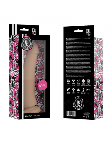 DELTA CLUB TOYS DILDO NATURAL SILICONA MEDICA 20 X 4 CM