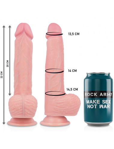 ROCKARMY HAWK ROTADOR Y VIBRADOR 22 CM