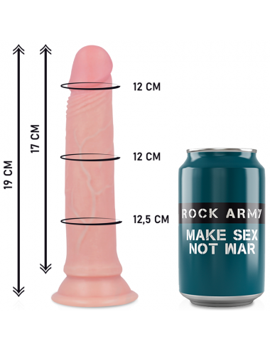 ROCKARMY HARNESS + LIQUID SILICONE DILDO PREMIUM AVENGER 19CM