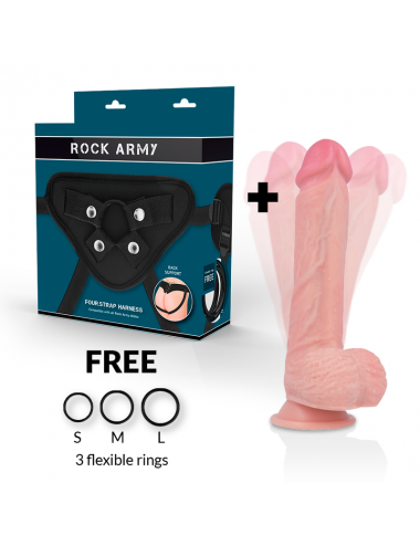 ROCKARMY - GURT + HAWK-ROTATOR UND VIBRATOR 22 CM -O- 4.6 CM