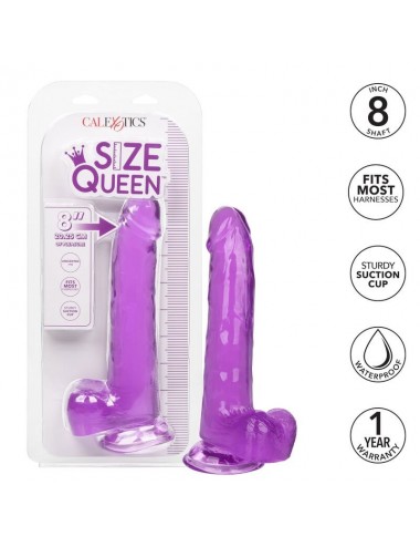 CALEX GRÖSSE QUEEN DILDO - LILA 20.3 CM