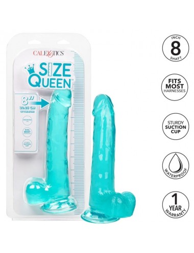 CALIFORNIA EXOTICS - GRÖSSE KÖNIGIN-DILDO BLAU 20.3 CM