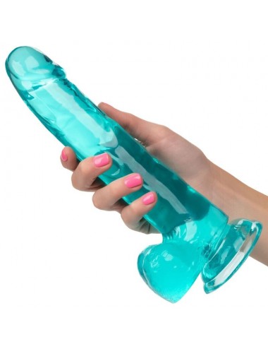 CALIFORNIA EXOTICS - GRÖSSE KÖNIGIN-DILDO BLAU 20.3 CM