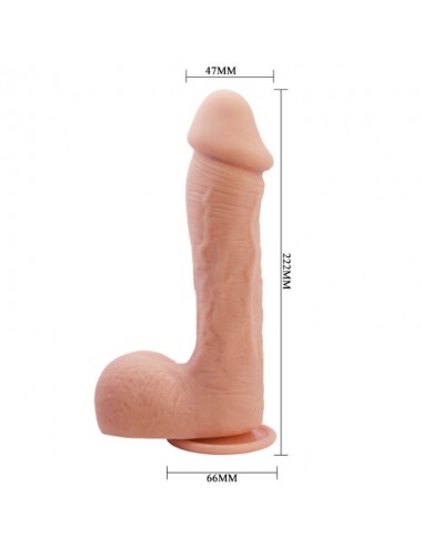 SCHÖNE BEGEGNUNG JOHNSON LIFELIKE SKIN DILDO 22 CM