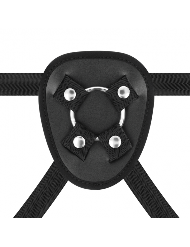COCK MILLER - HARNESS + SILIKON DICHTE ARTIKULIERBARES COCKSIL SCHWARZ 18 CM