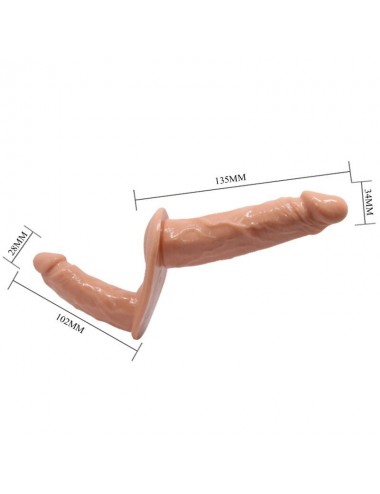 BAILE ULTRA PASSIONATE HARNESS DOPPELTER DILDOS STRAP ON