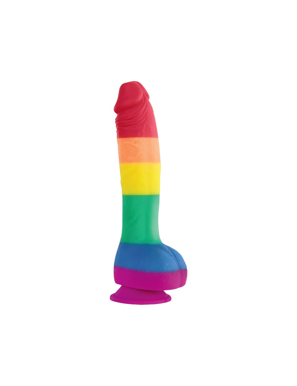 PRIDE - LGBT FLAG DILDO 19 CM PRIDE - LGBT FLAG DILDO 19 CM