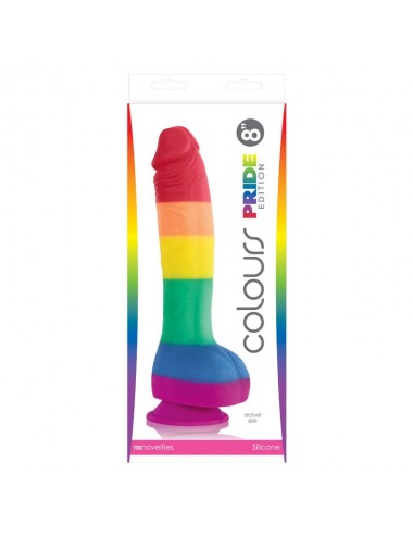 PRIDE - LGBT FLAG DILDO 19 CM