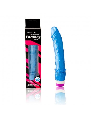 WAVES OF PLEASURE VIBRATOR 23 CM BLUE