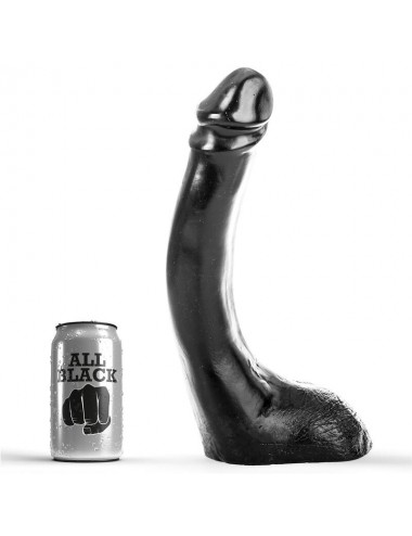 ALL BLACK DILDO 29CM FISTING