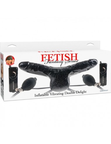 FETISH FANTASY SERIE INFLATABLE VIBRATING DOUBLE DELIGHT