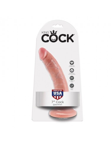 KING COCK 7 "COCK FLESH 17.8 CM