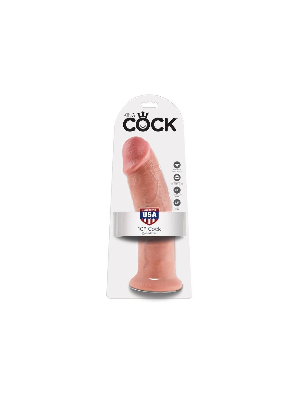 KING COCK 10 "COCK FLESH 25